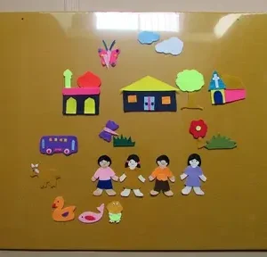 Papan Flanel dan Cerita Isi 30