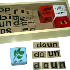 Set Dadu Peraga Baca